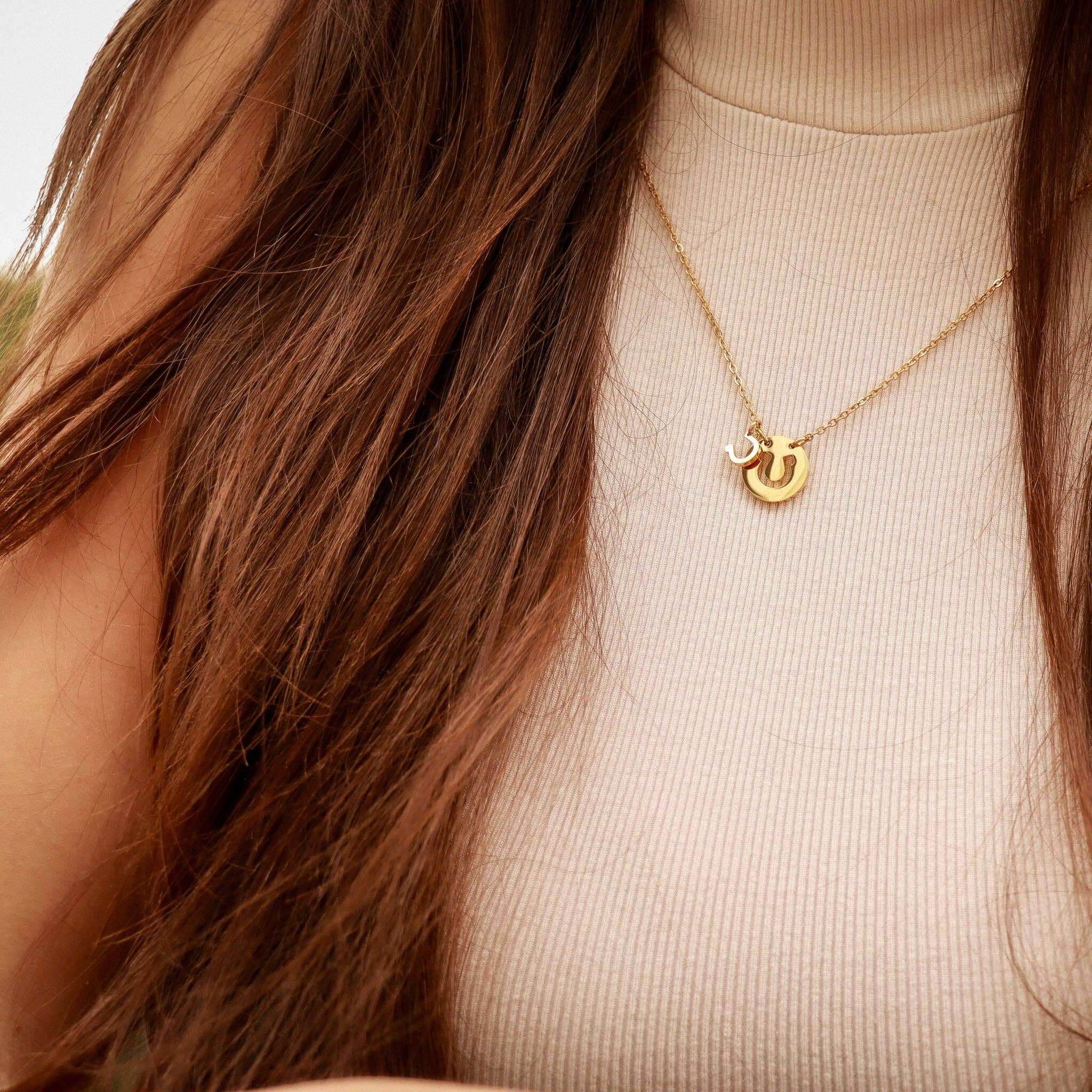Horseshoe Charm Necklace