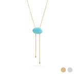 Turquoise Charm Bolo