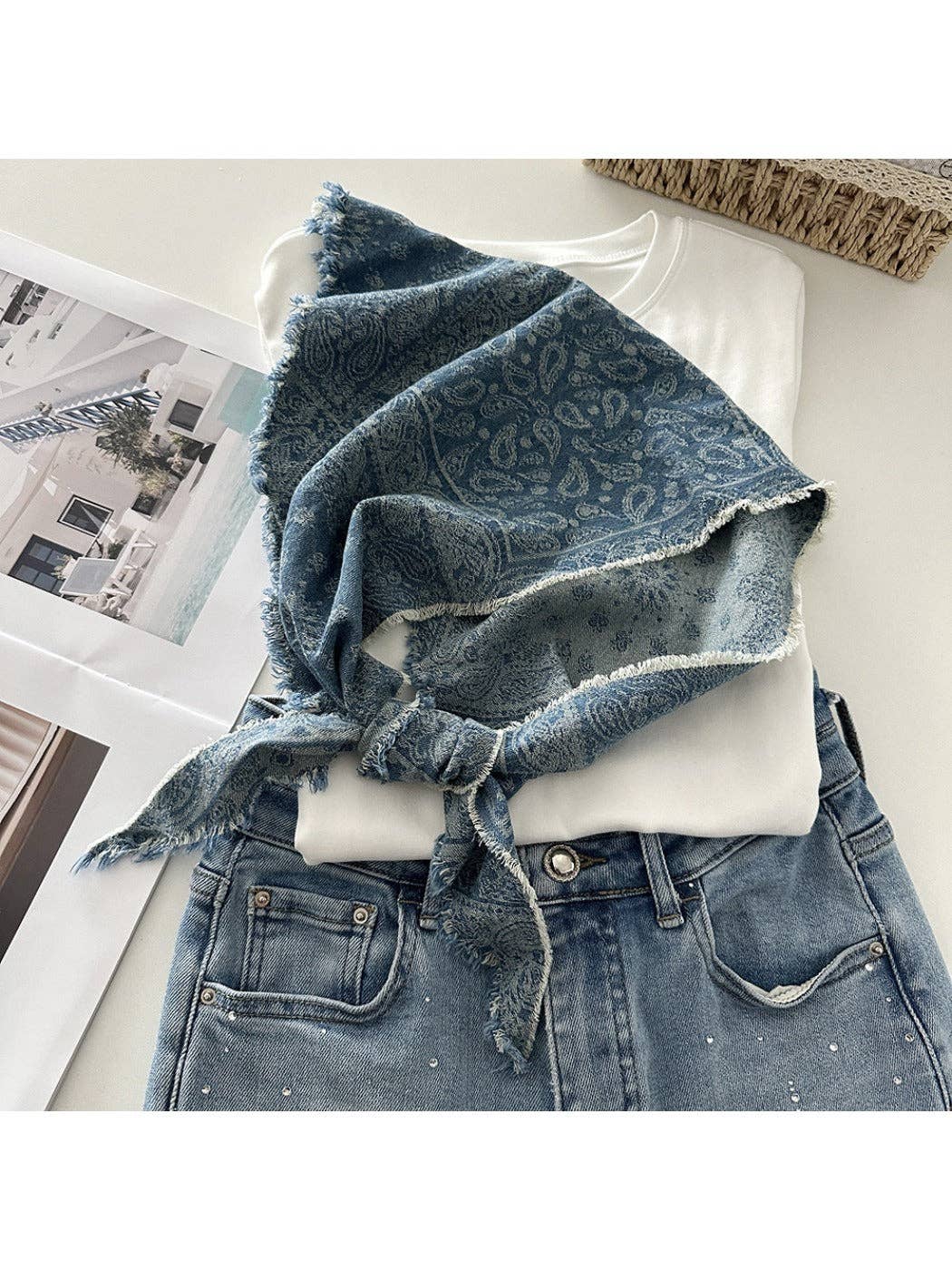 Frayed Scarf