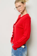 Seeing Red Cardigan