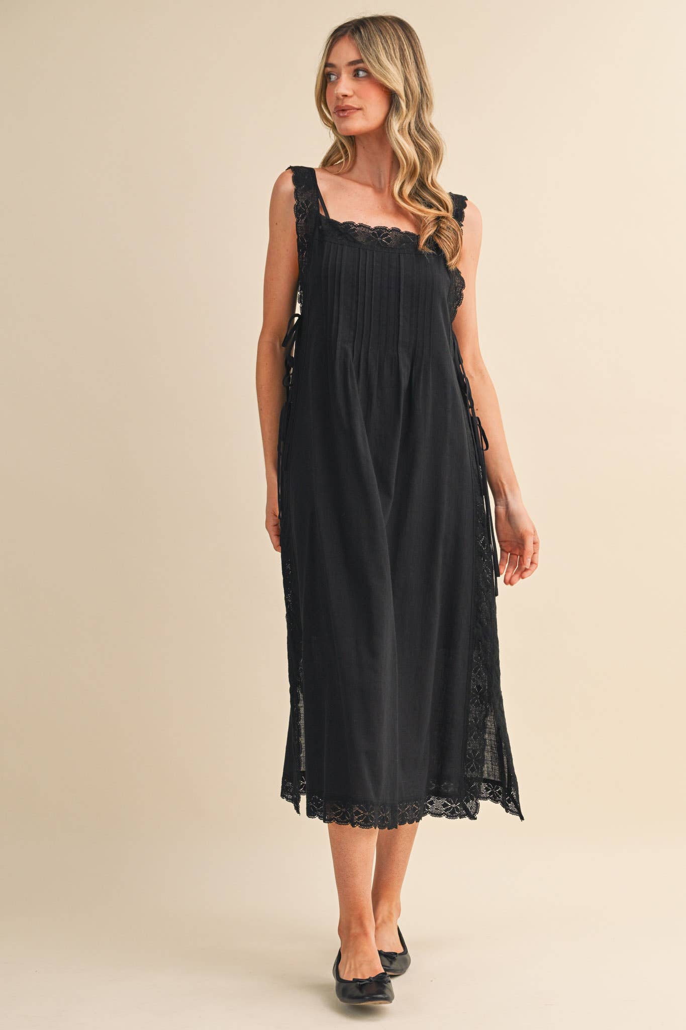 Midnight Lace Midi