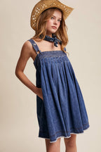 Hazy Denim Dress