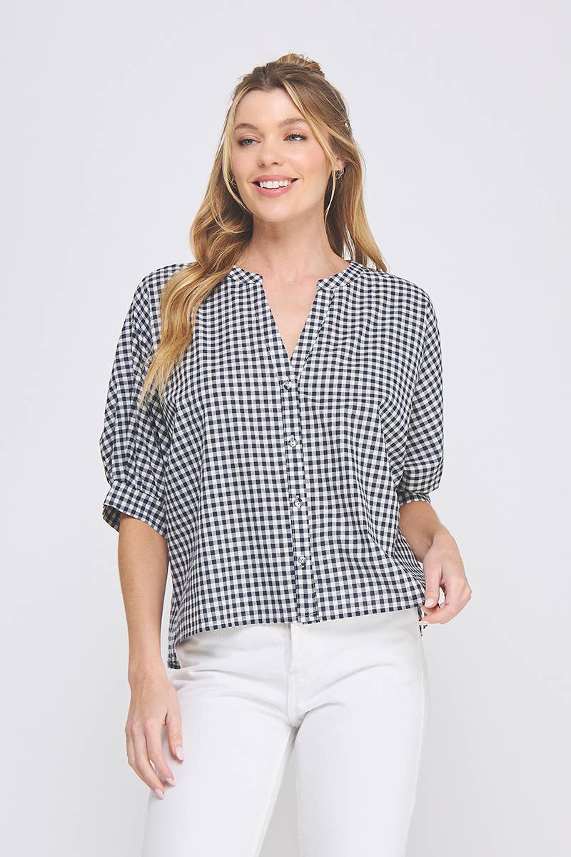 Mia Gingham Shirt