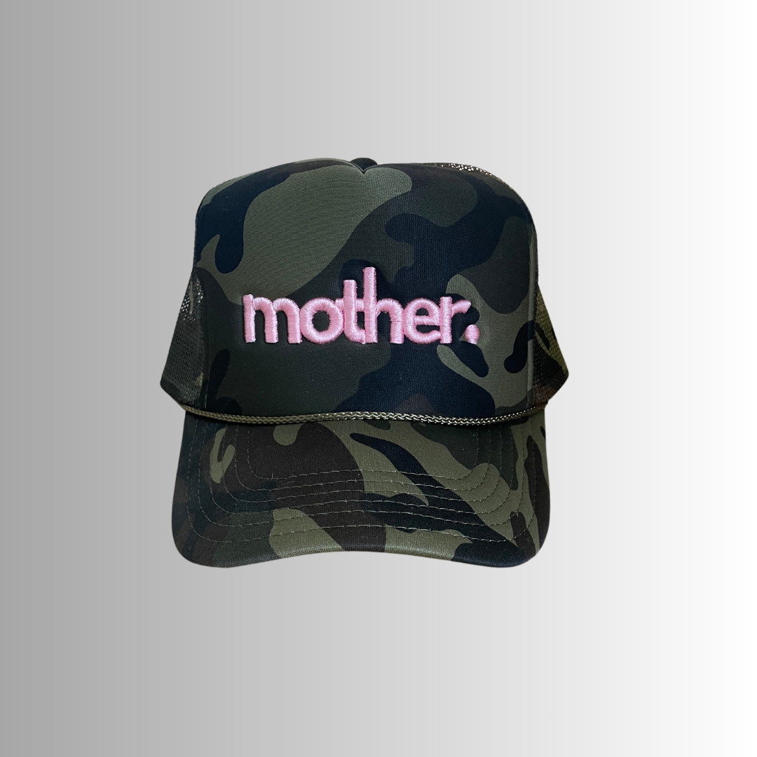 Mother Embroidered Trucker Hats