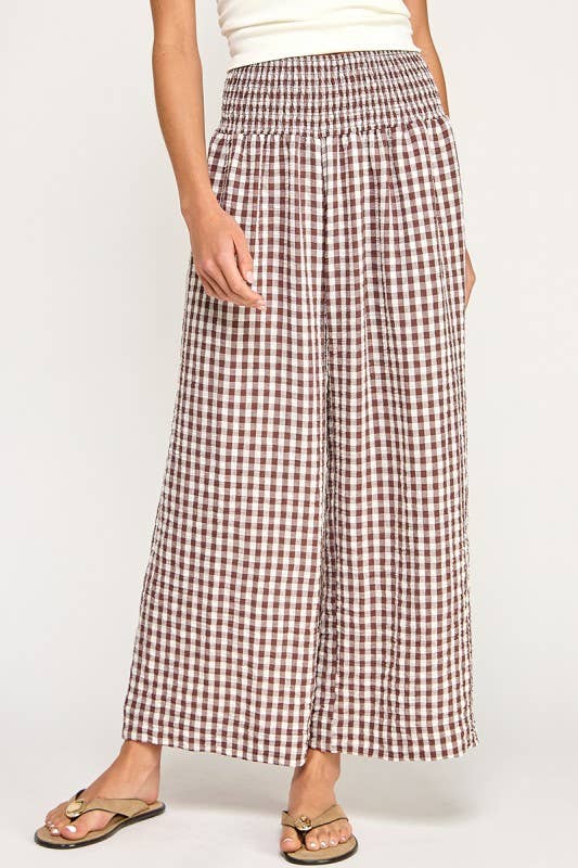 Linda Gingham Pants