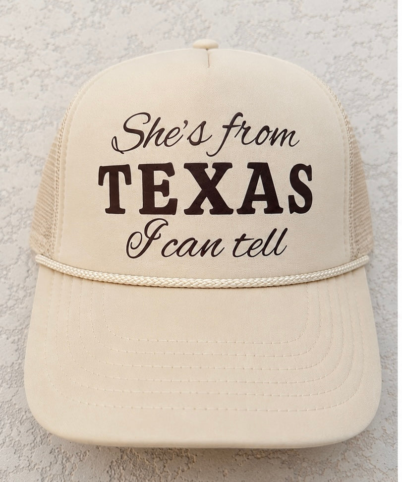 Texas I can Tell Hat