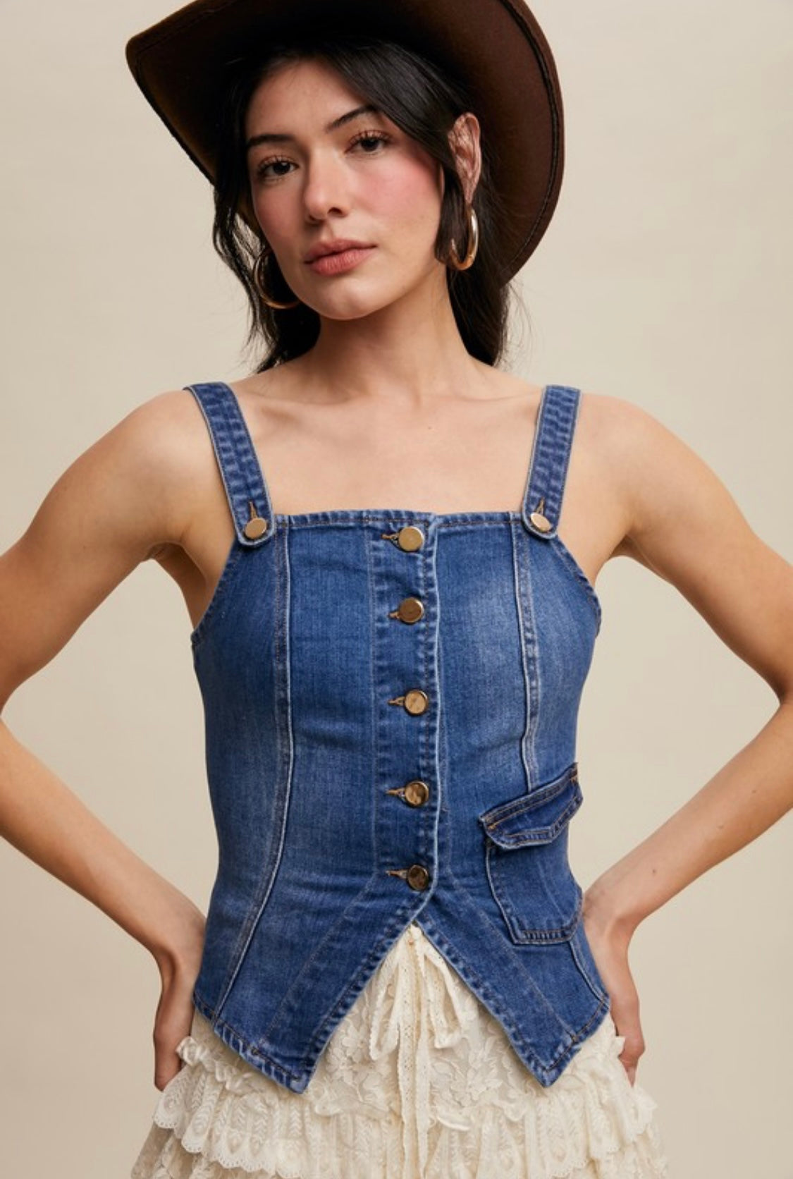 Bobbi Denim Vest