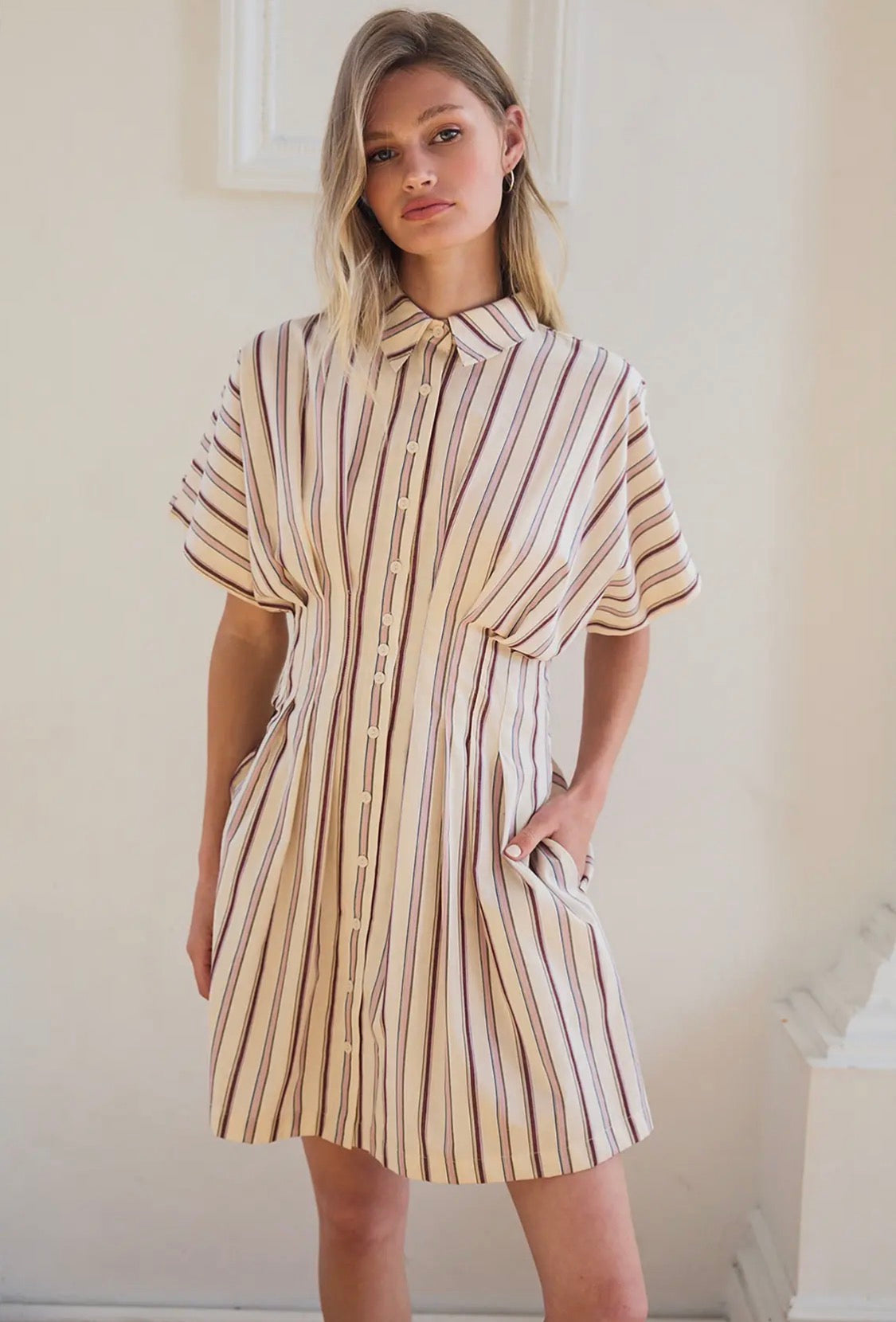 Stripe Story Dress