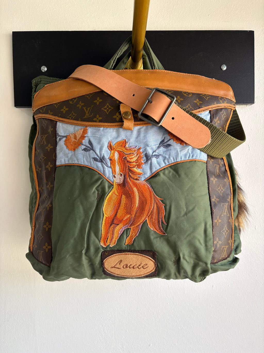 AG Denim Horse Bag