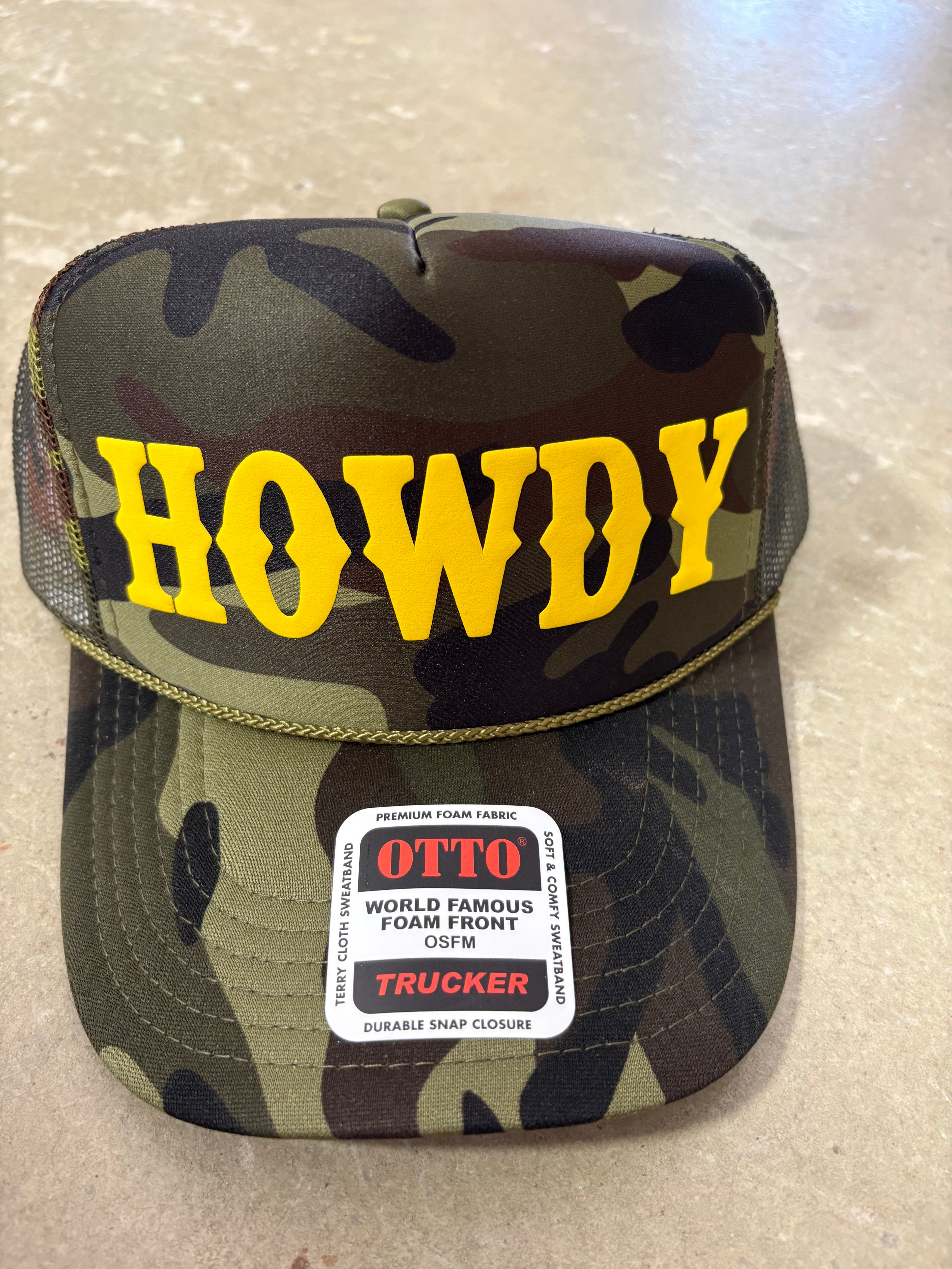 Howdy Trucker Hats