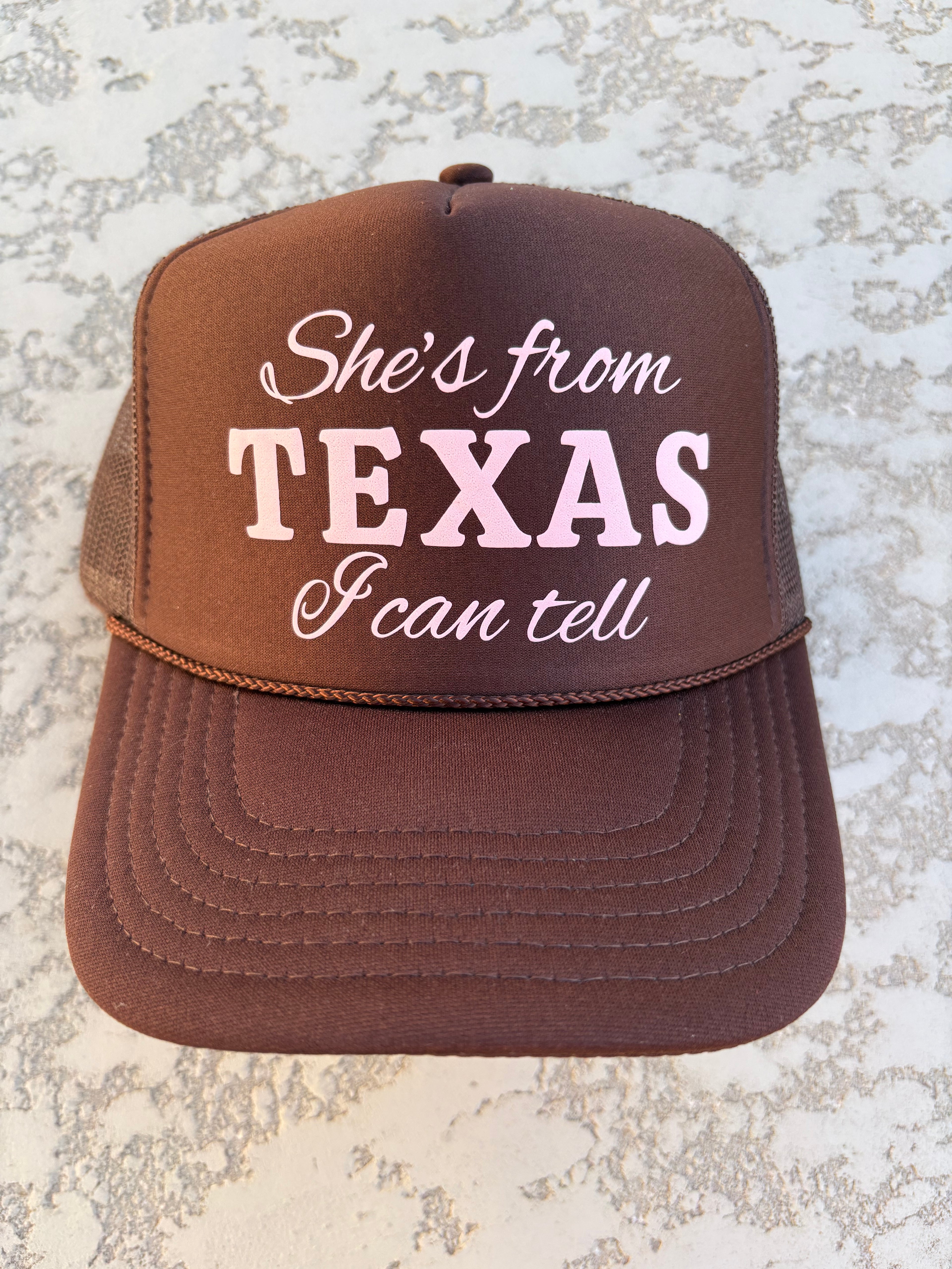 Texas I can Tell Hat