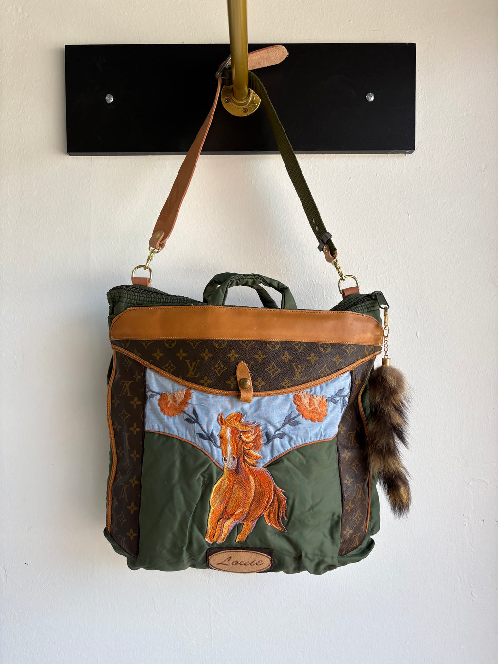AG Denim Horse Bag
