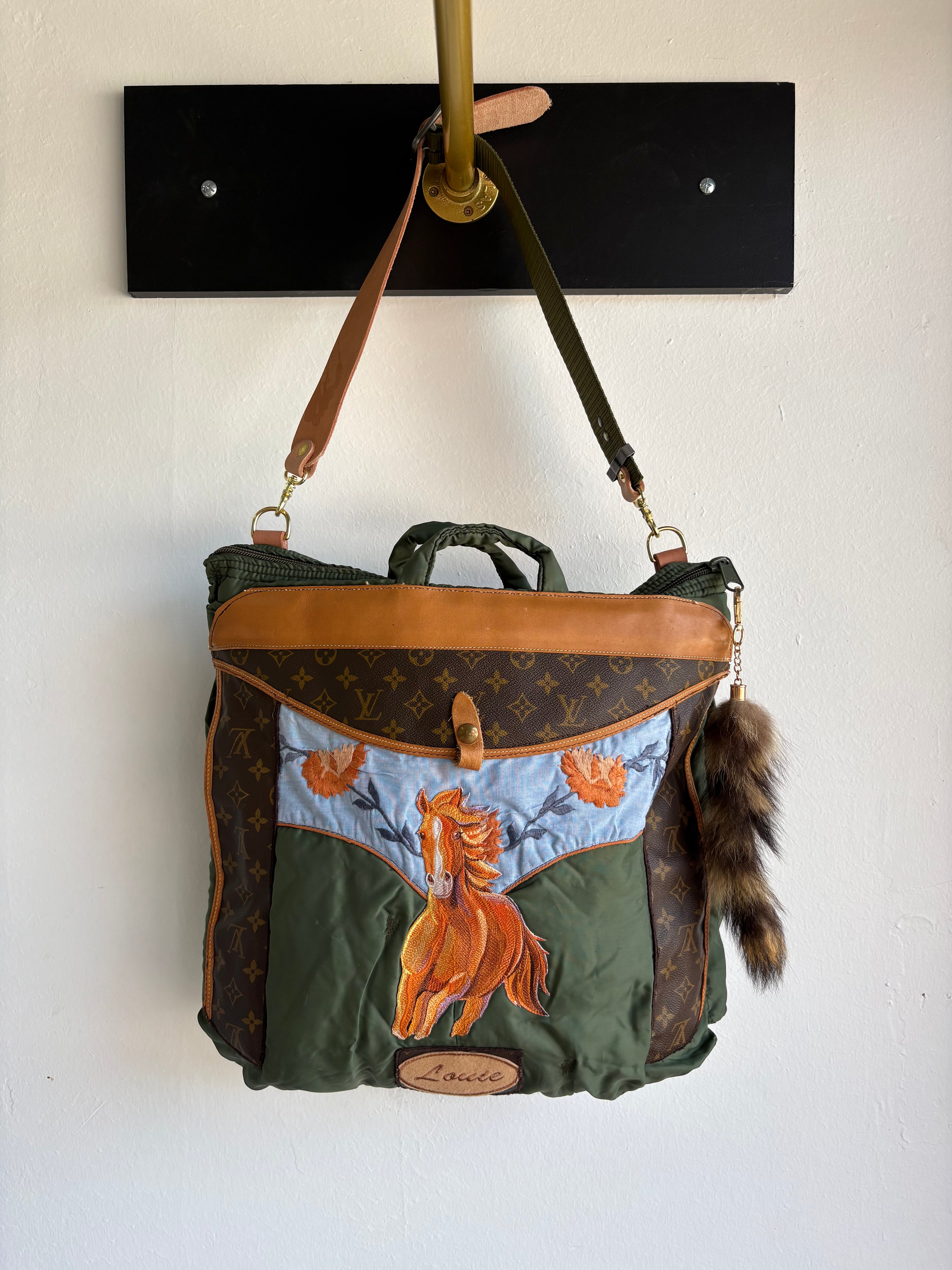 AG Denim Horse Bag