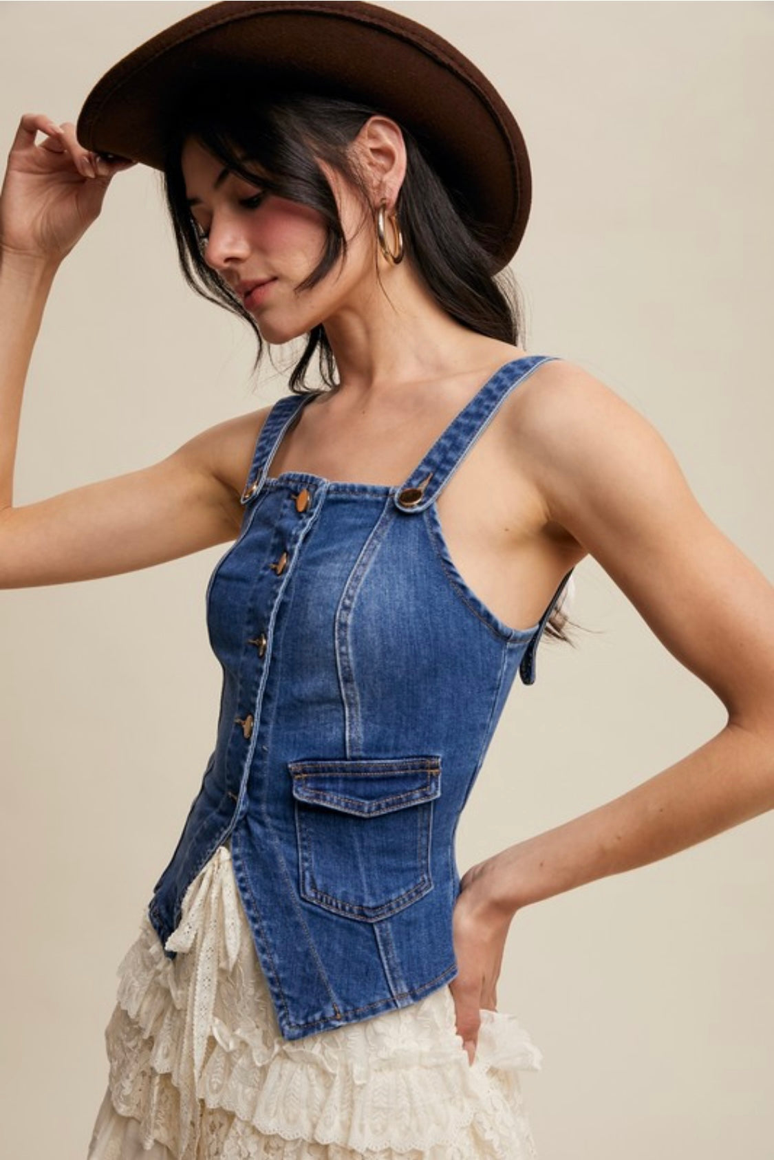 Bobbi Denim Vest