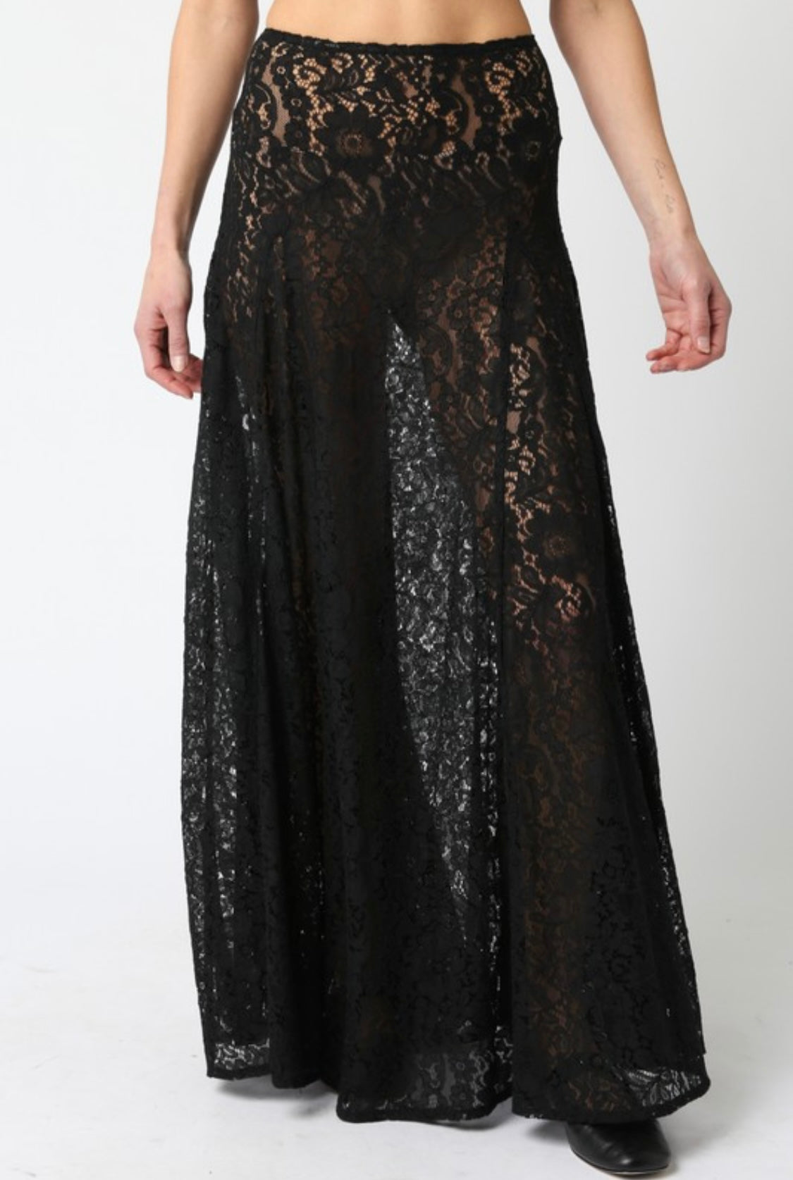 Viola Lace Maxi Skirt