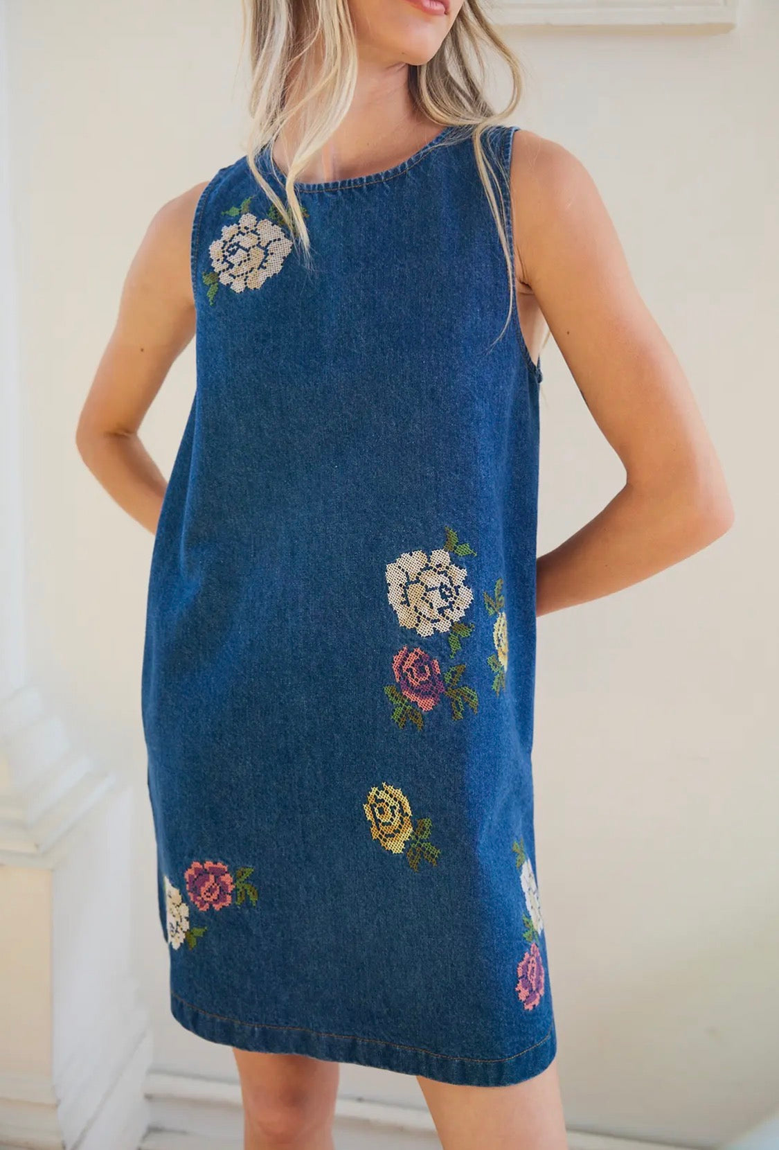Easy Embroidered Dress
