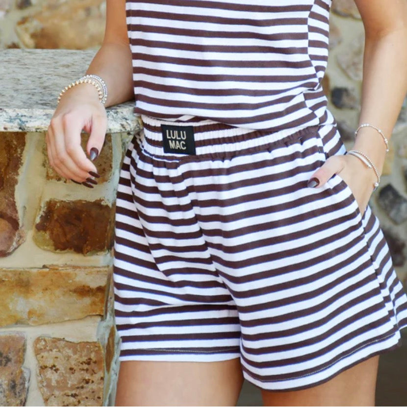 Lulu Mac Striped Shorts