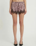 Zebra Lace Shorts