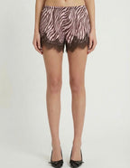 Zebra Lace Shorts