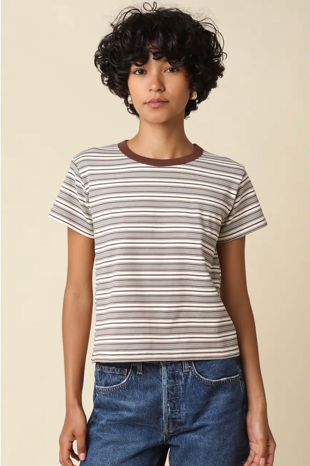 Mila Stripe Baby Tee