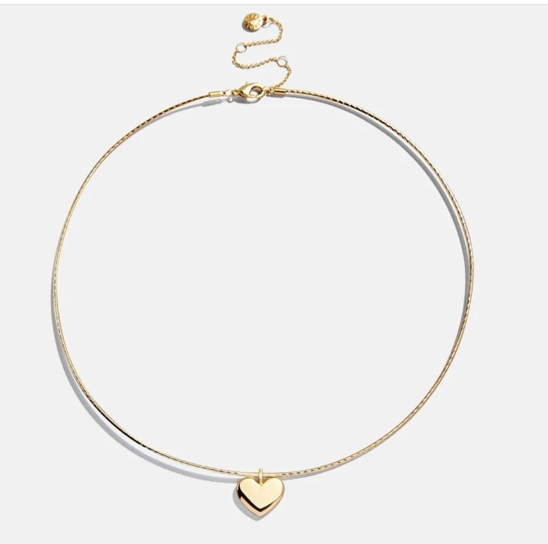 Baublebar Millie Collar Heart Necklace
