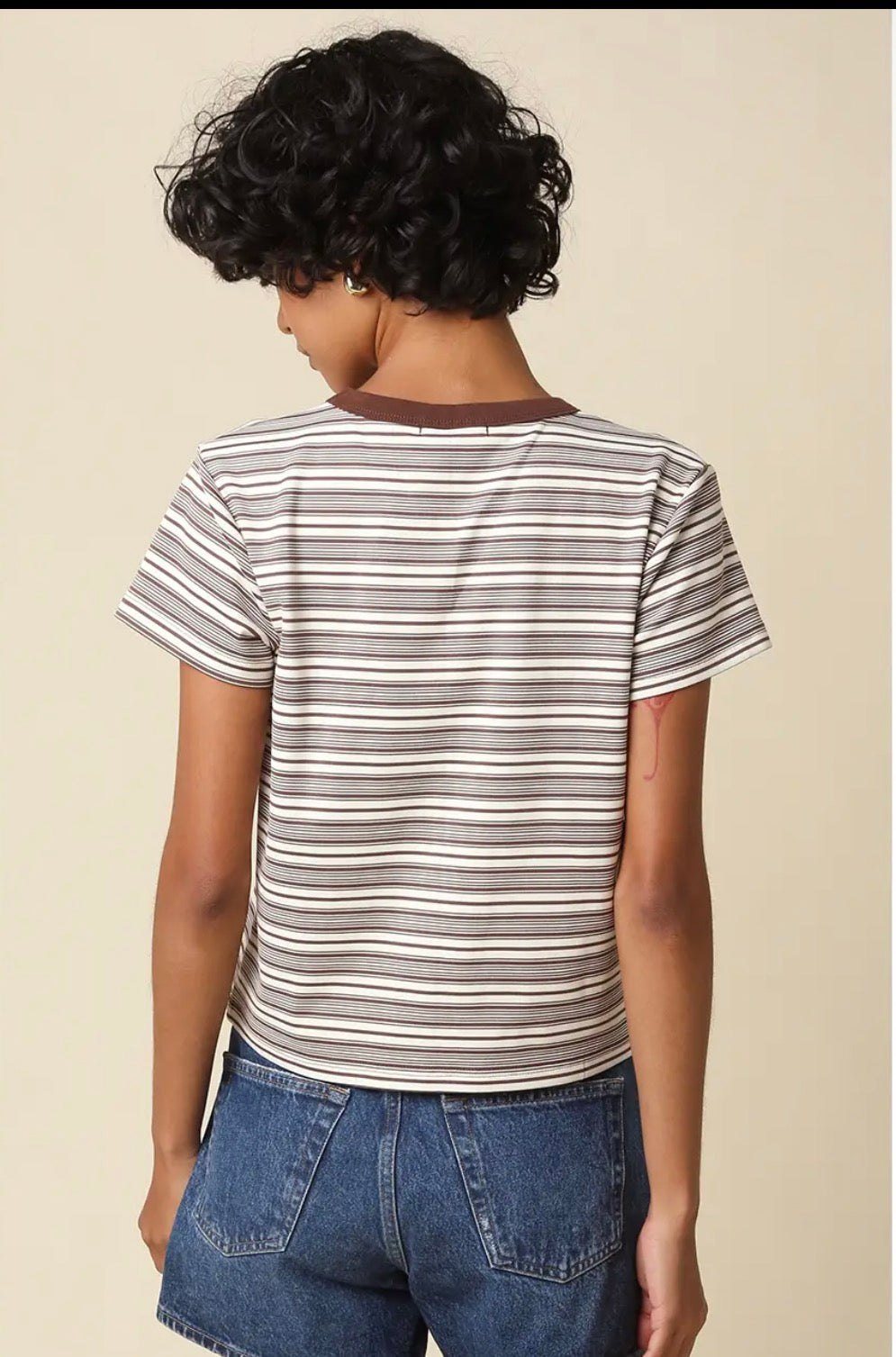 Mila Stripe Baby Tee