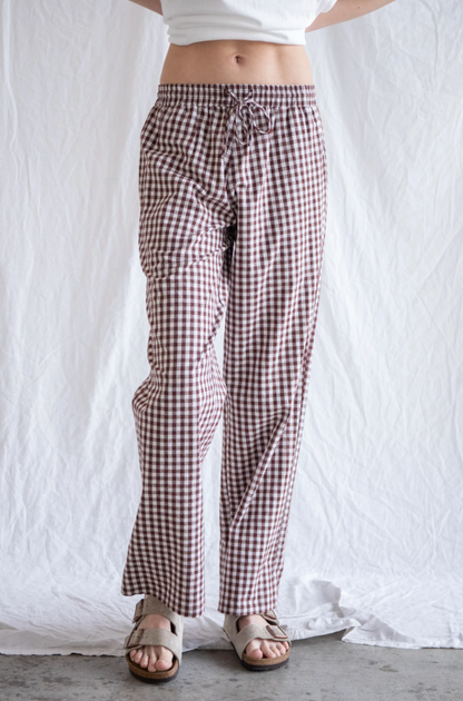 Gingham Pants