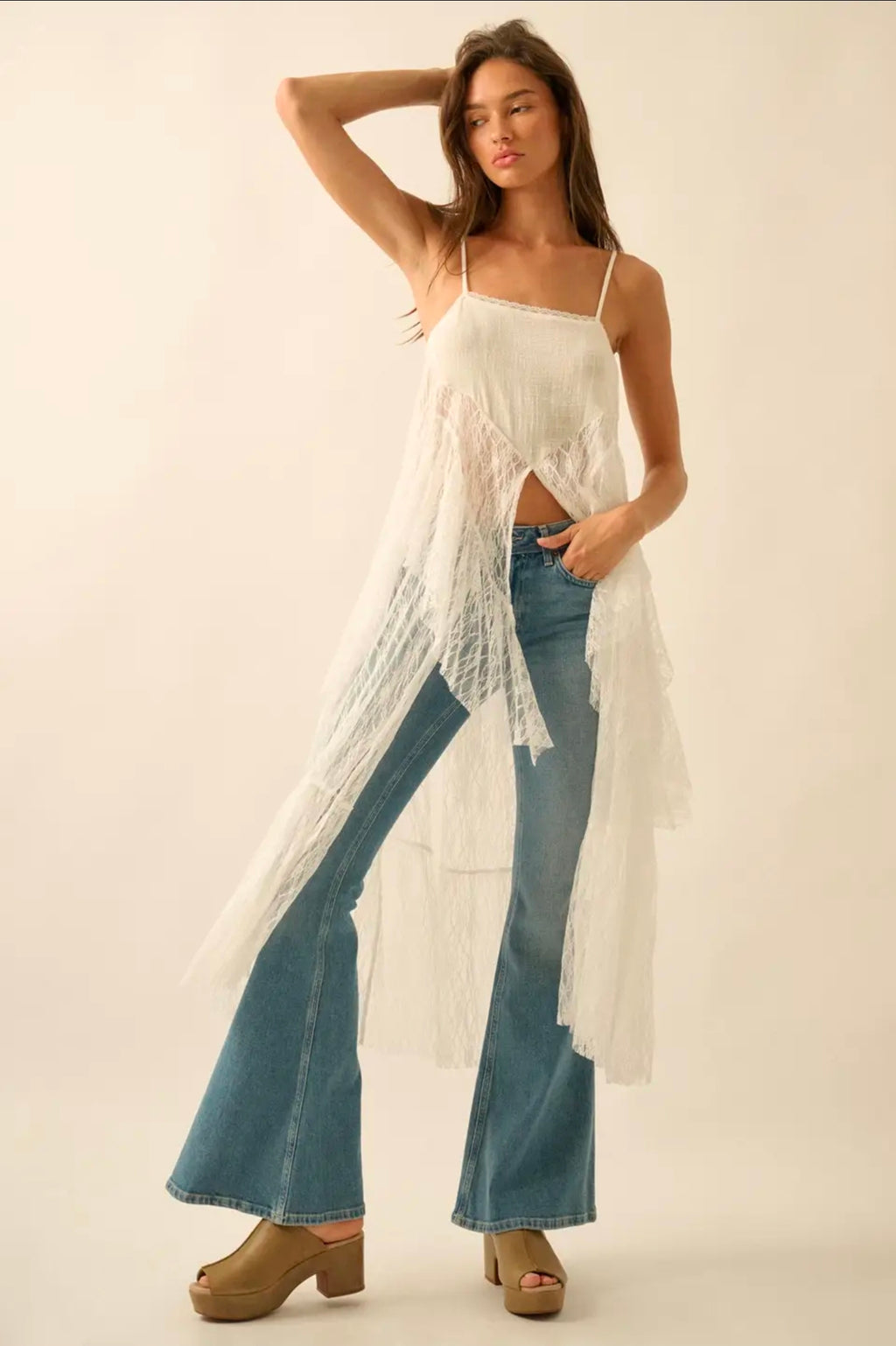 Moonlit Lace Maxi