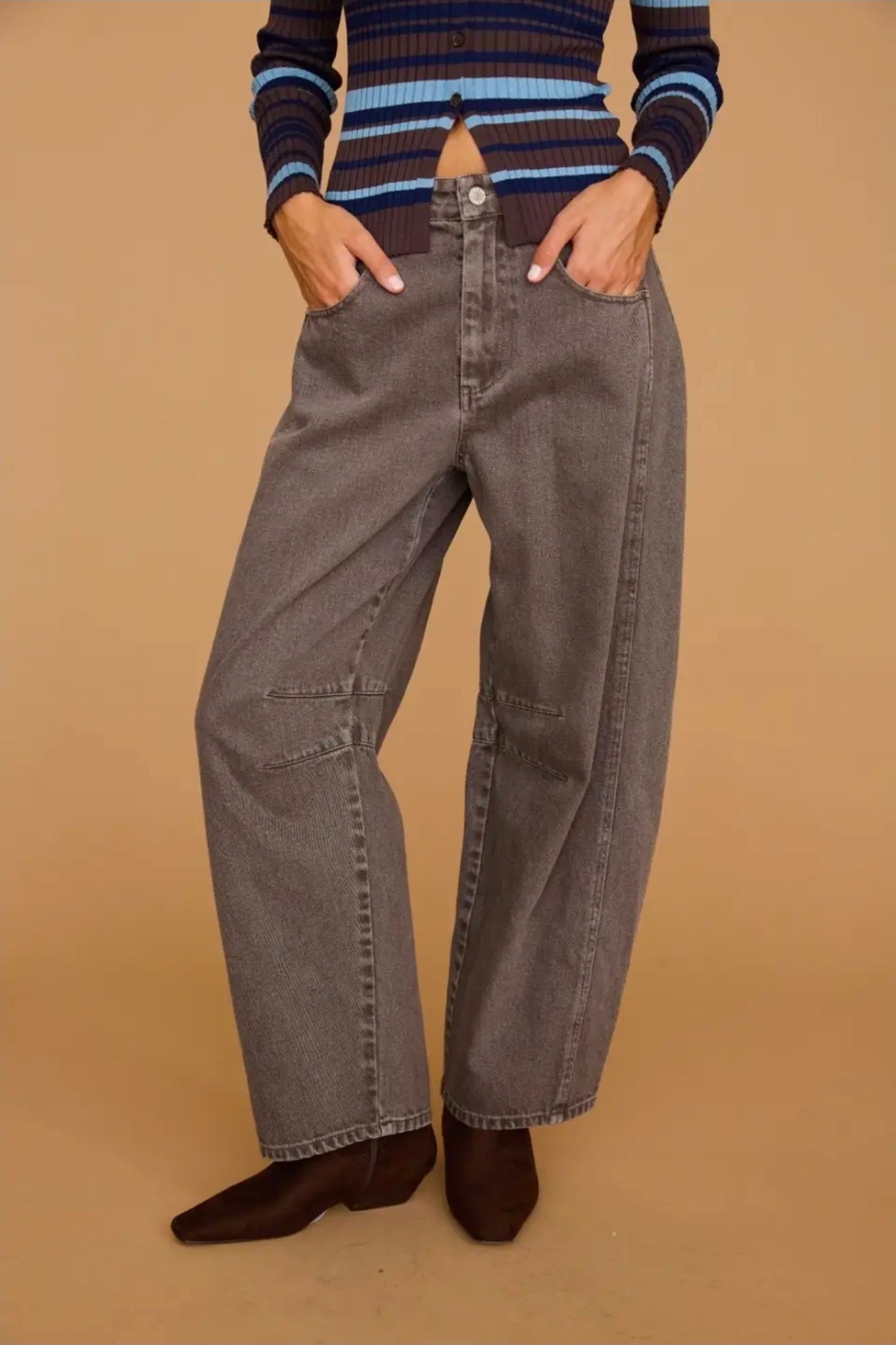 Rio Wash Barrel Jeans