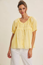 Sun's Out Ruffle Top