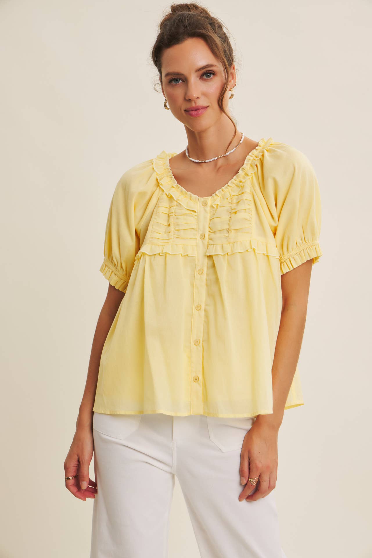 Sun's Out Ruffle Top