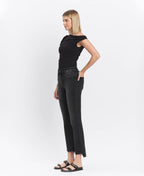 Mona Crop Flare Jeans