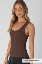 Reversible Ribbed Tank Top