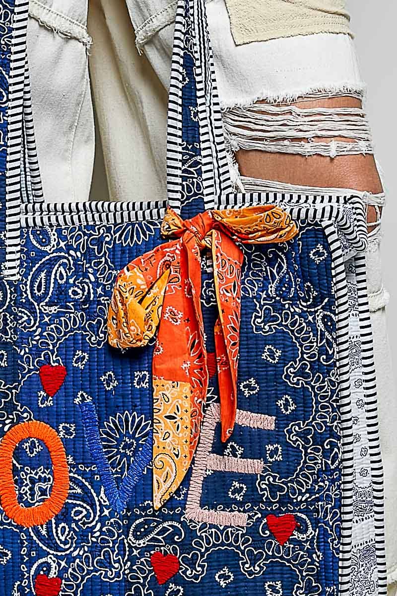 Quilted Heiress Tote