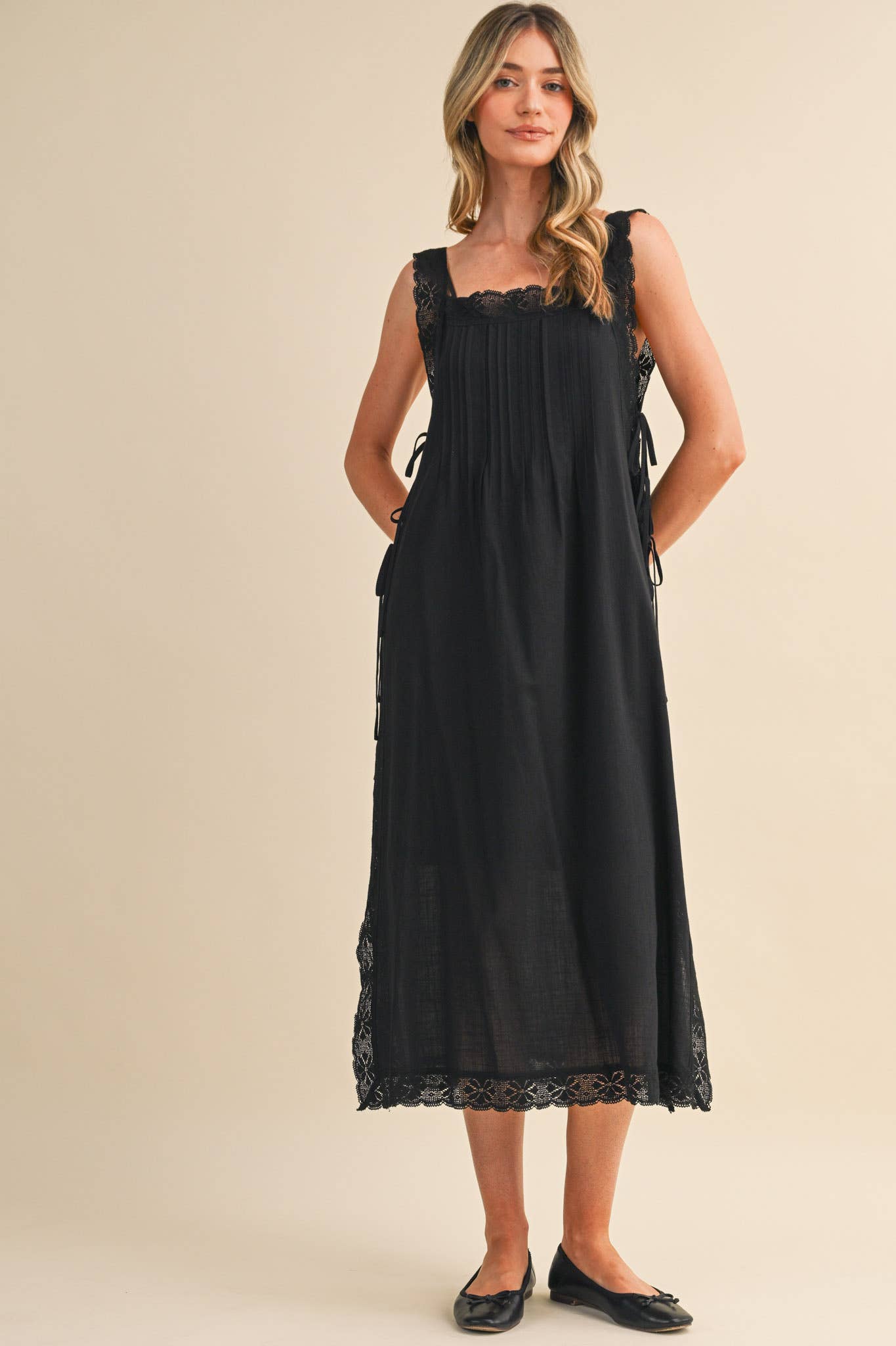 Midnight Lace Midi