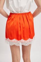 Marlowe Satin Skirt