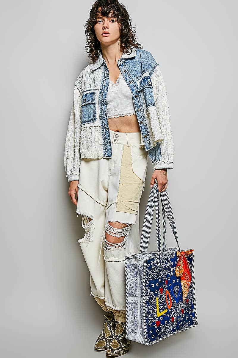 Quilted Heiress Tote