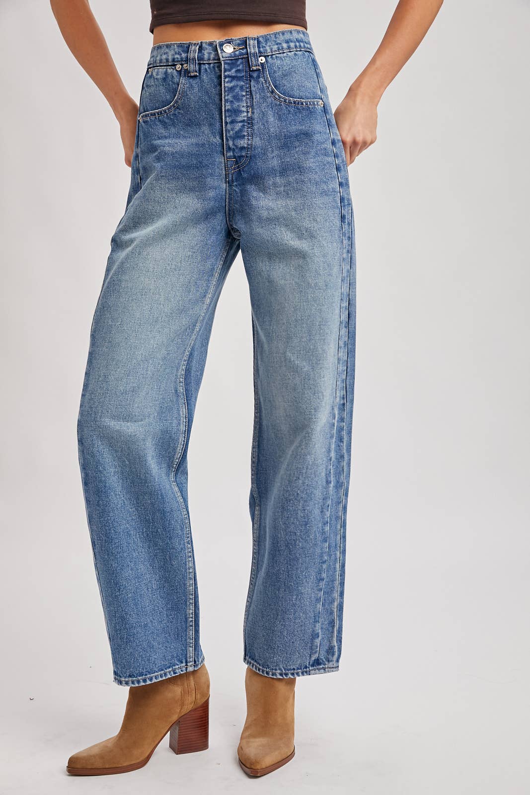 Straight Leg Jeans