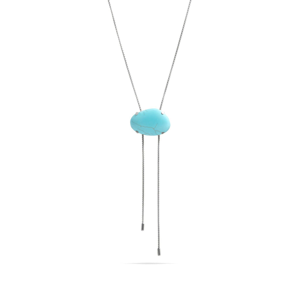 Turquoise Charm Bolo
