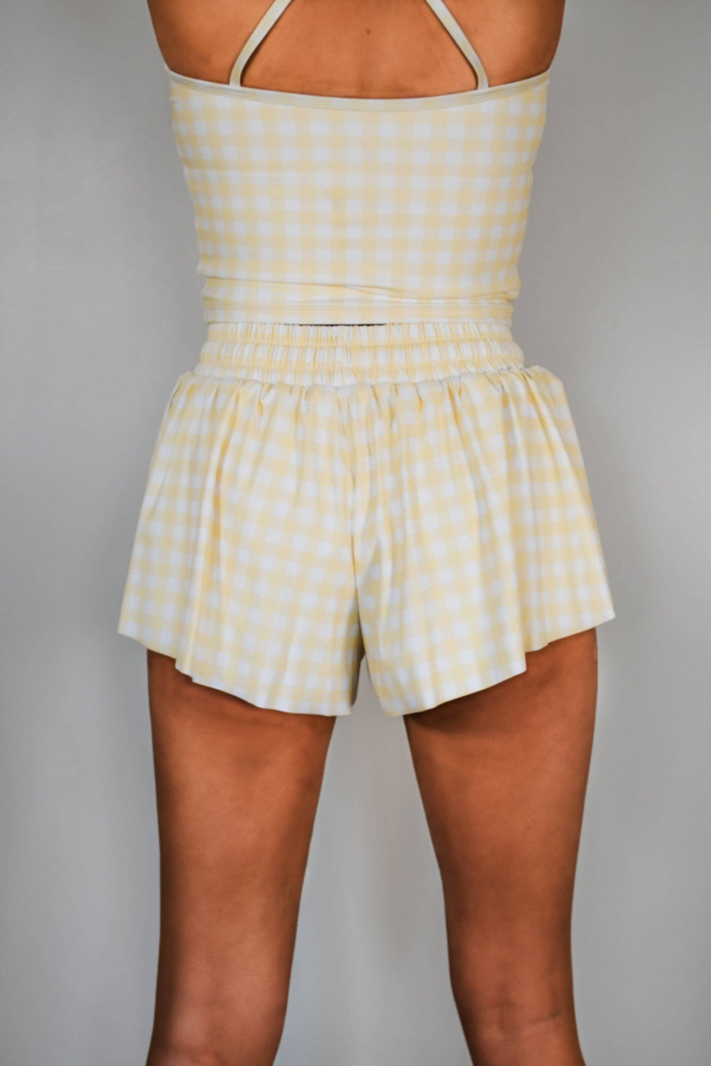Flutter Away Gingham Shorts