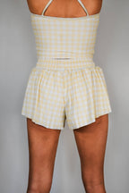 Flutter Away Gingham Shorts