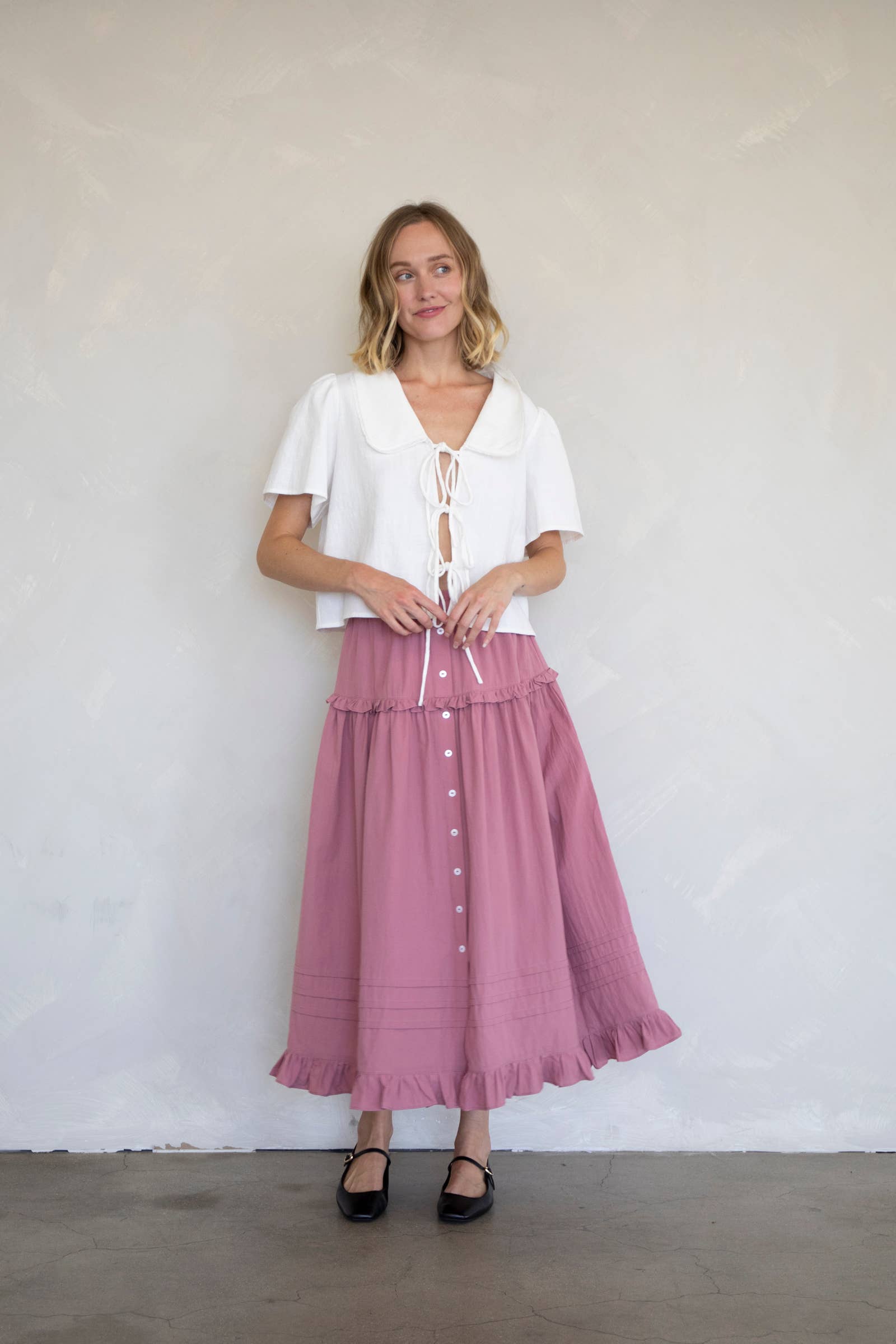 Sarah Midi Skirt