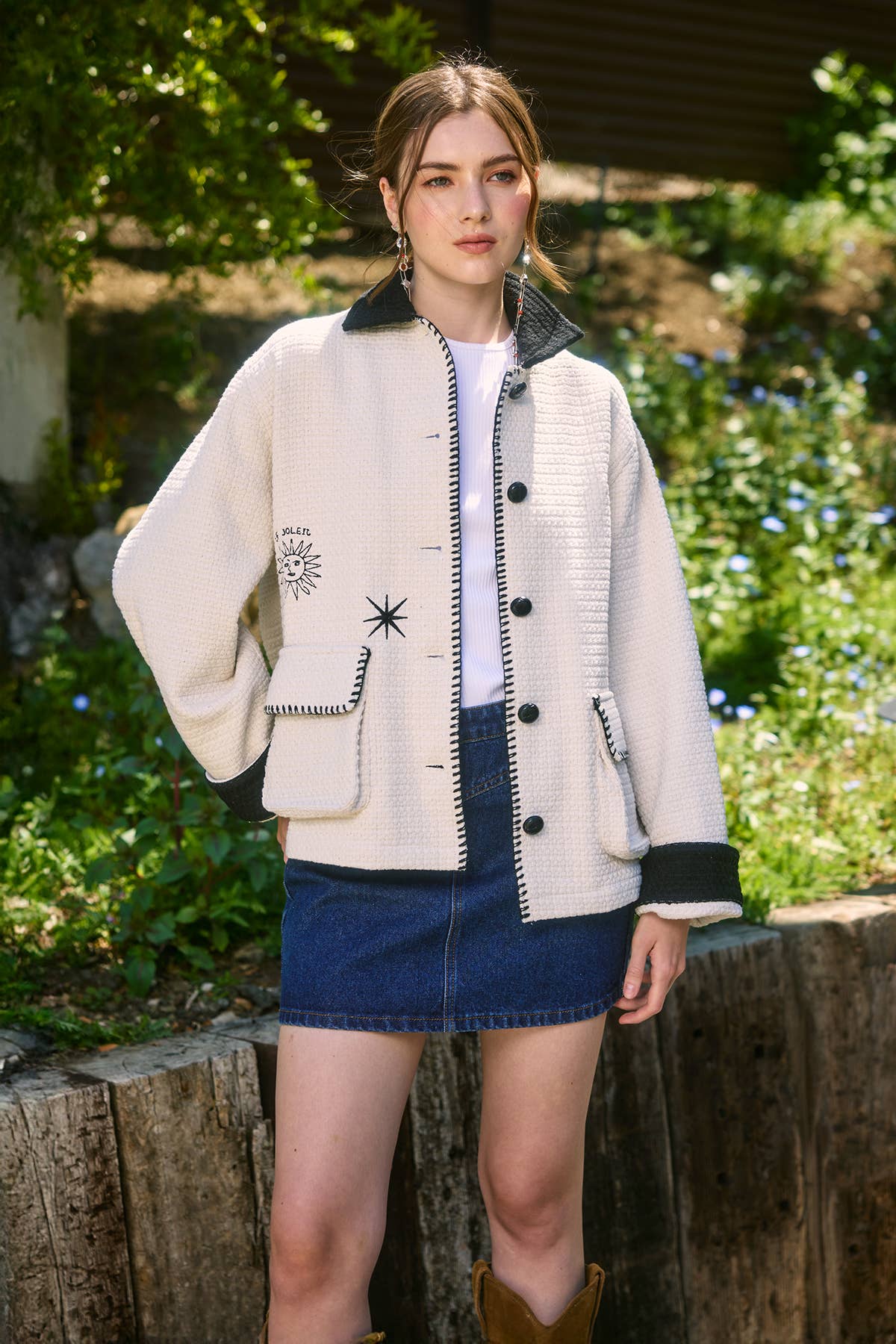 Mary Ann Embroidered Jacket