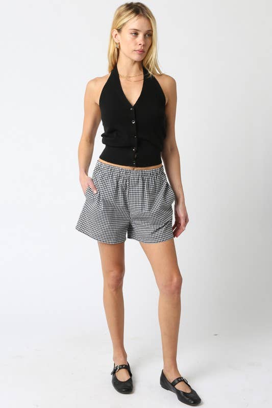 Yoly Knit Halter Top