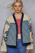 Quilted Cardigan