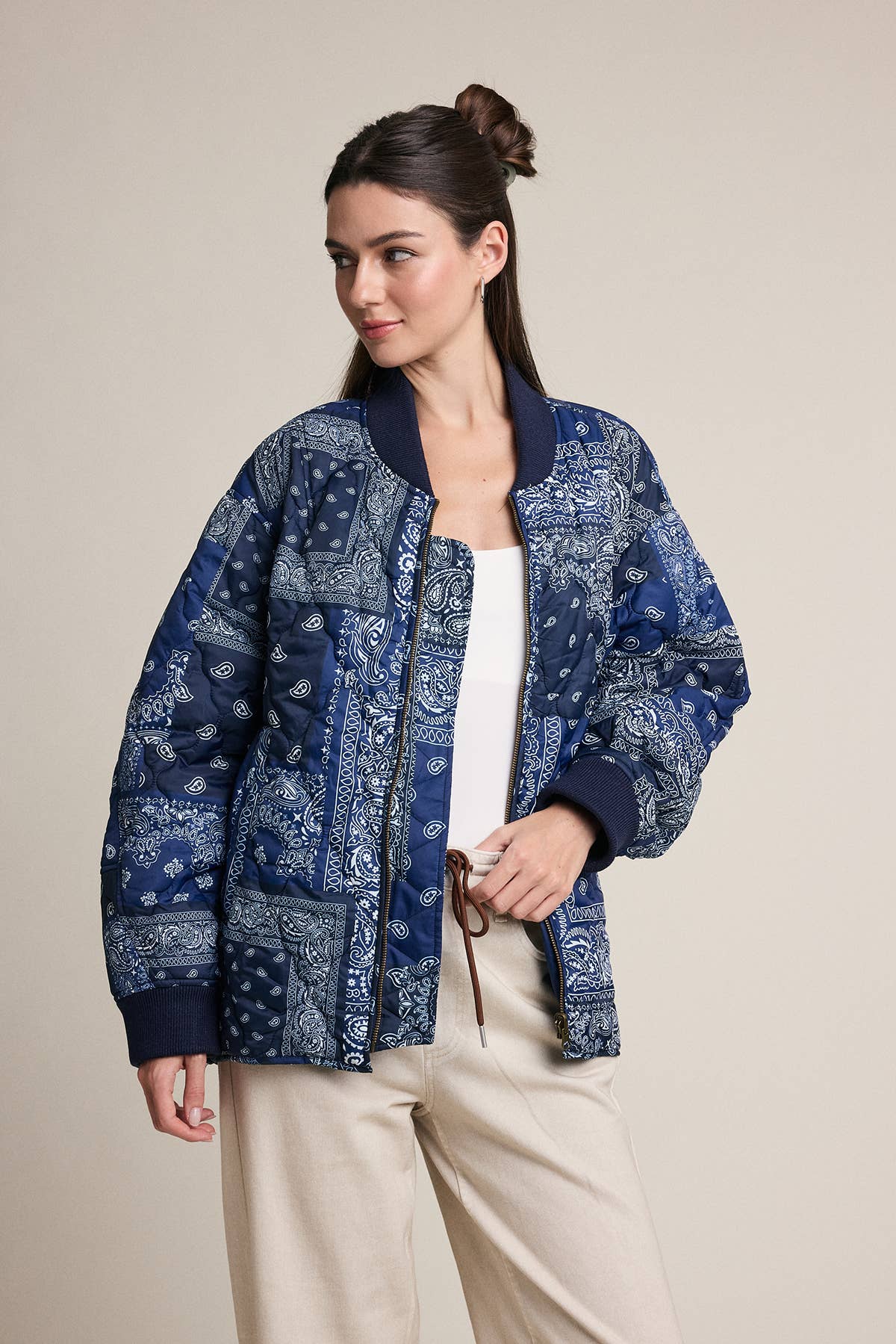 Retro Paisley Bomber (RT)
