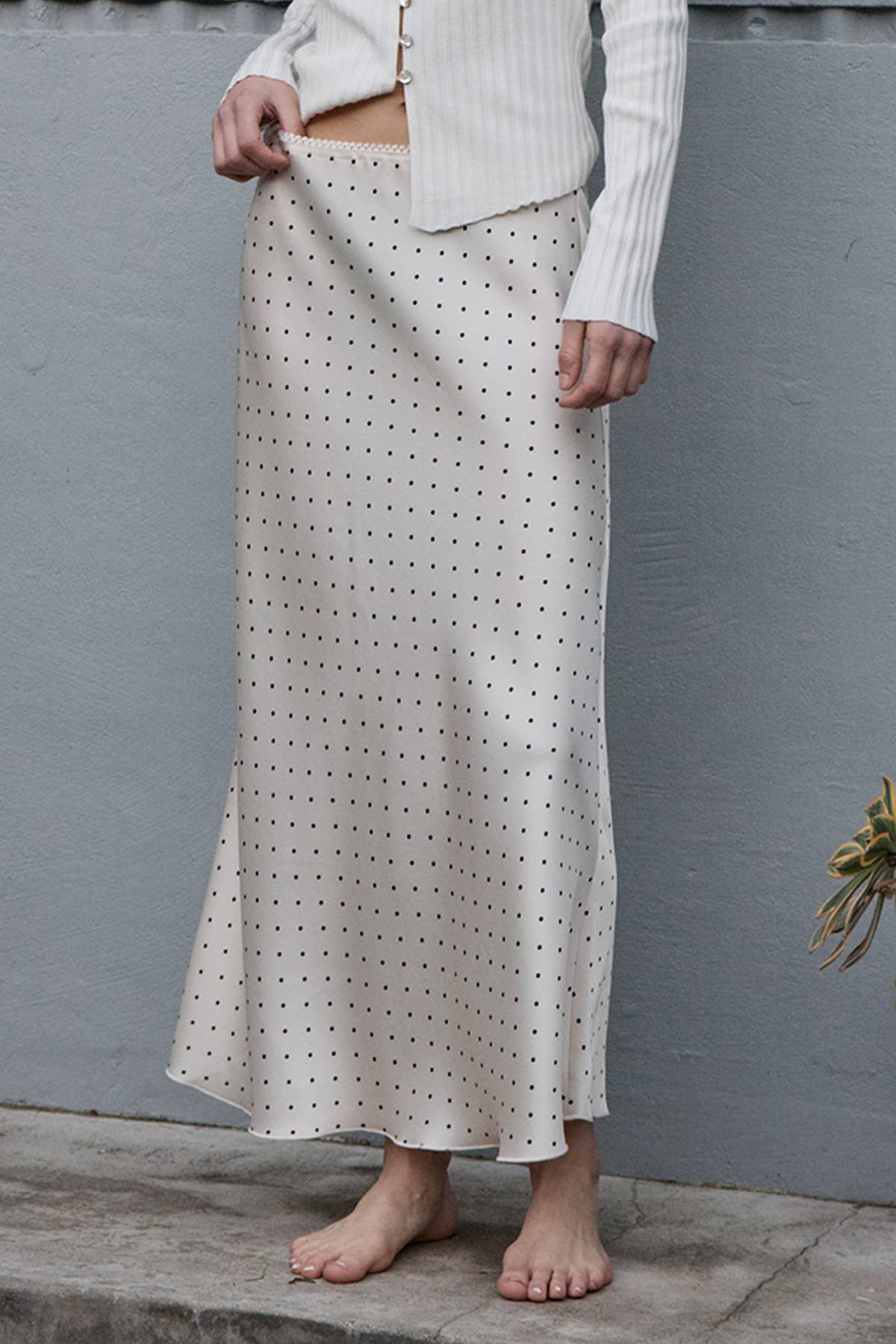 Tippy Polka Dot Skirt