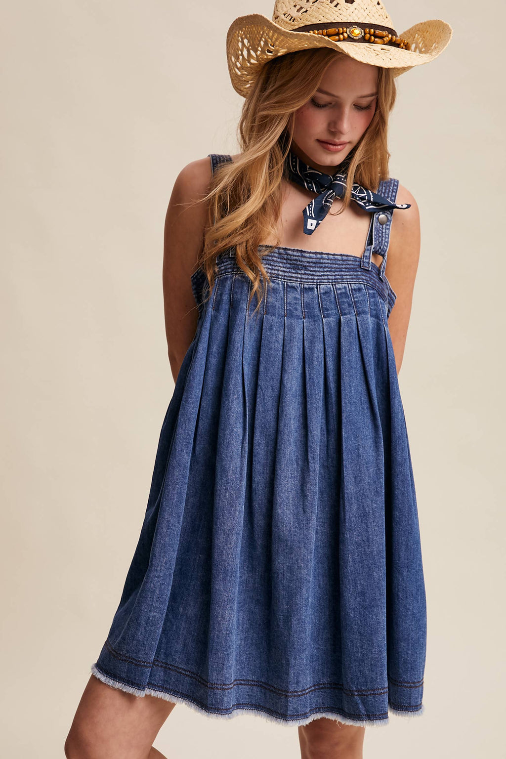 Hazy Denim Dress