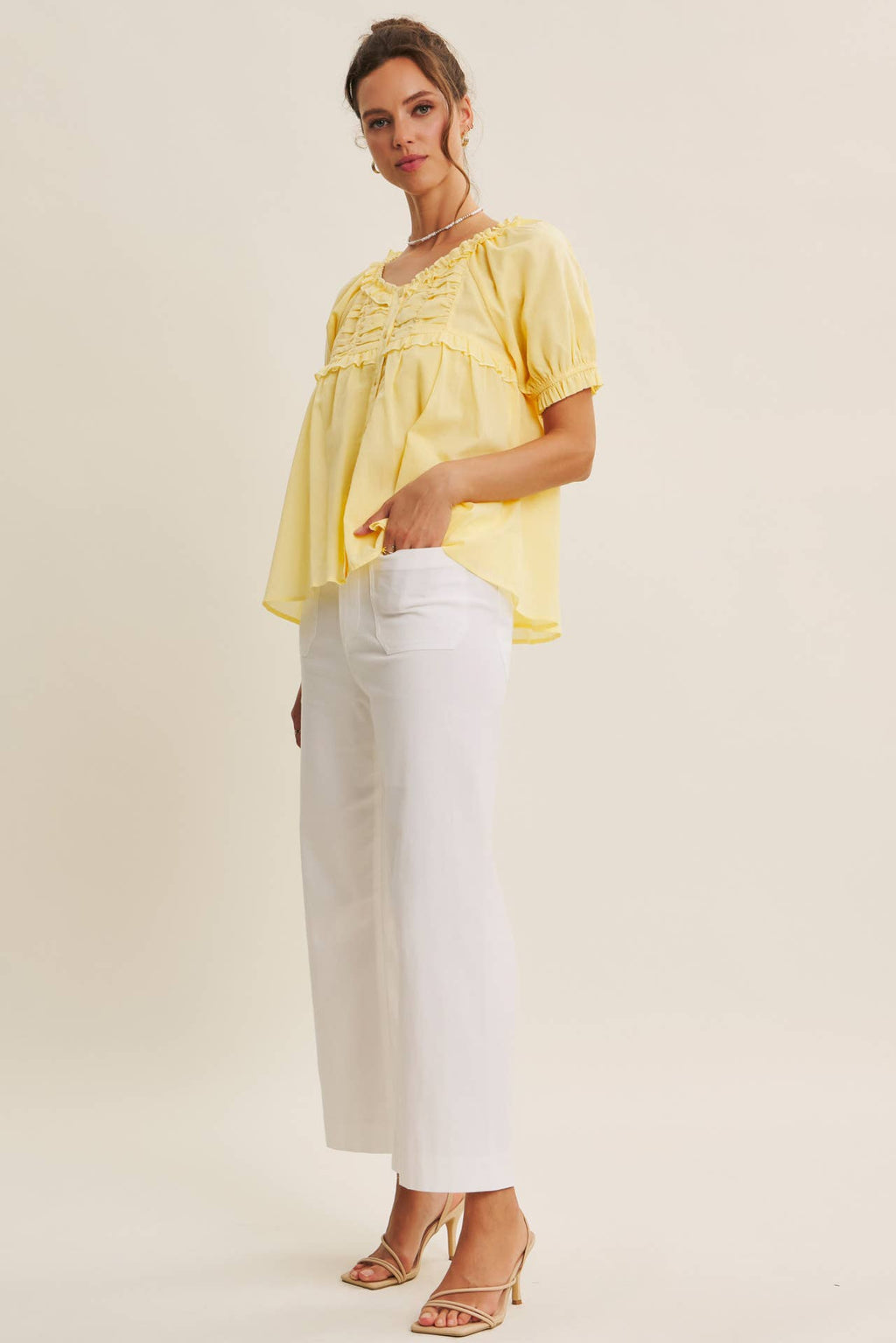 Sun's Out Ruffle Top