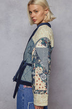 Quilted Cardigan